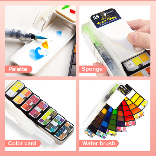 The "Aquarelle Atelier" Professional Watercolor Set